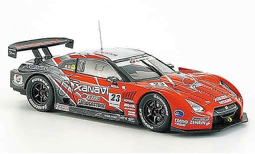 Nissan Skyline R35 1/43 Ebbro JGTC GT R Xanavi Nismo No.23 Fuji Super GT 2008 modellautos