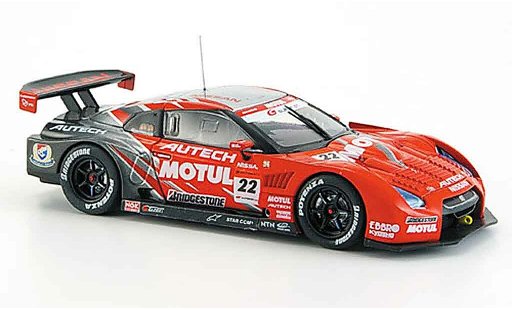 Nissan Skyline R35 1/43 Ebbro JGTC GT R Motul Autech No.22 Fuji Super GT 2008 modellautos