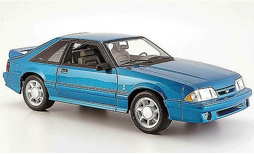 Ford Mustang Cobra 1/18 GMP blau modellautos