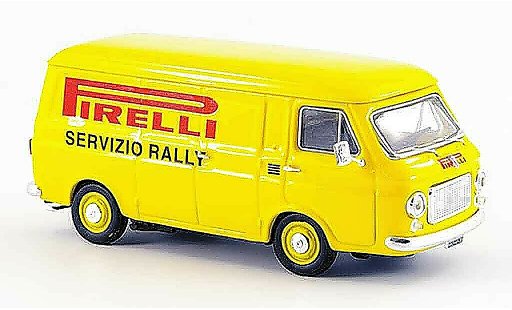 Fiat 238 Van 1/43 Rio Pirelli Rennservice 1971 modellautos