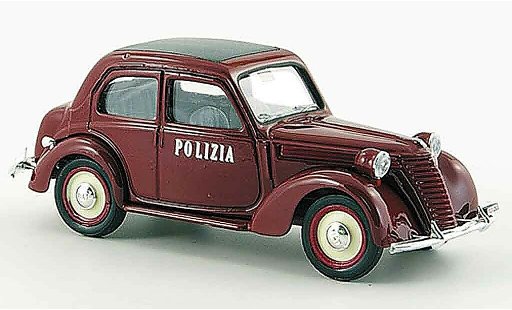 Fiat 1100 Berlina 1/43 Brumm E Polizia Stradale police modellautos