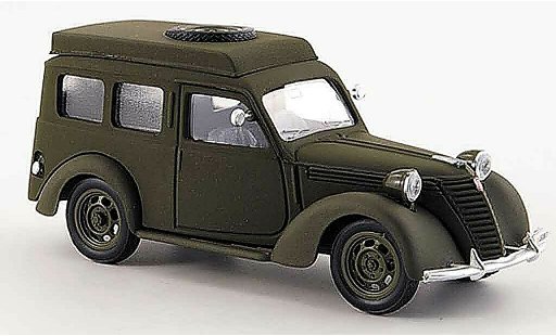 Fiat 1100 Furgone 1/43 Brumm Carabinieri Radiomobile police modellautos