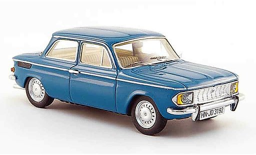 NSU 1200 C 1/43 Neo gr&Atilde;&frac14;n blau 1969 modellautos