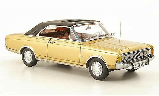Ford Taunus 20M 1/43 Neo (P7b) Coupe dore/schwarz modellautos