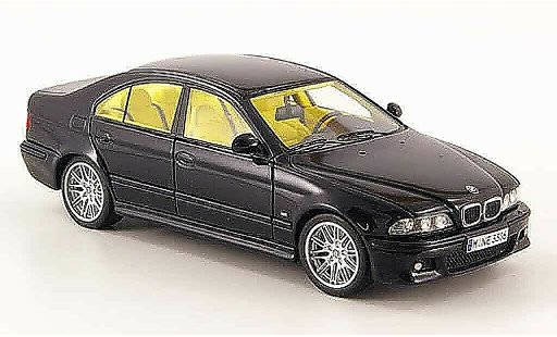 Bmw M5 berline 1/43 Neo E39 schwarz 2002 modellautos
