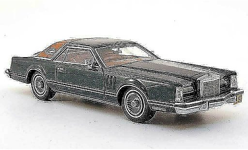 Lincoln Continental 1978 1/43 Neo Mark V schwarz-vert modellautos