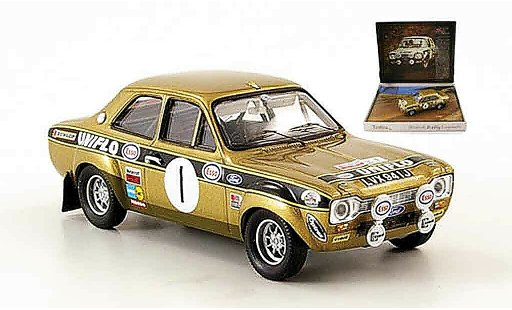 Ford Escort MK1 1/43 Trofeu No.1 Uniflo Sieger Dunkeries Rally 1972 modellautos