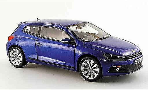 Volkswagen Scirocco Base 1/18 Norev 3 blau 2008 modellautos