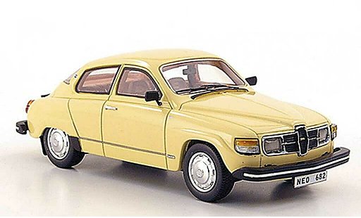 Saab 96 Base 1/43 Neo beige 1979 modellautos