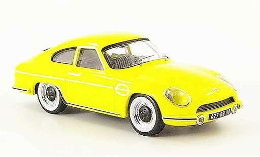 Panhard DB HBR 1958 1/43 IXO 5 gelb modellautos
