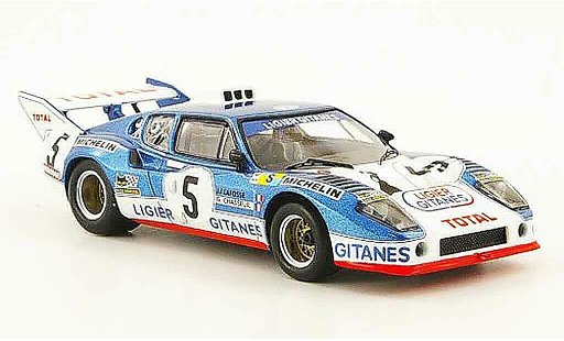 Ligier JS2 Base 1/43 IXO No.5 Total 24h Le Mans 1975 modellautos