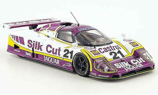 Jaguar XJ R9 1/43 IXO no.21 silk cut 24h le mans 1988 modellautos