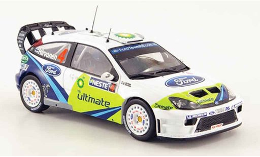 Ford Focus RS WRC 1/43 IXO No.4 BP Rally Finland 2005 modellautos