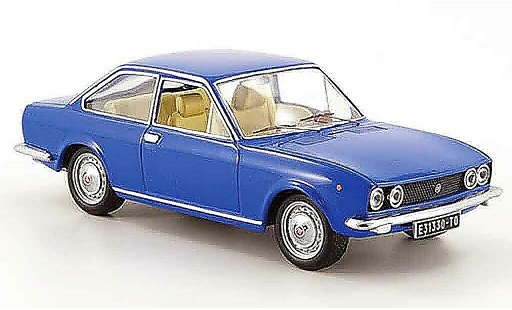 Fiat 124 Sport Coupe 1/43 IXO blau 1971 modellautos