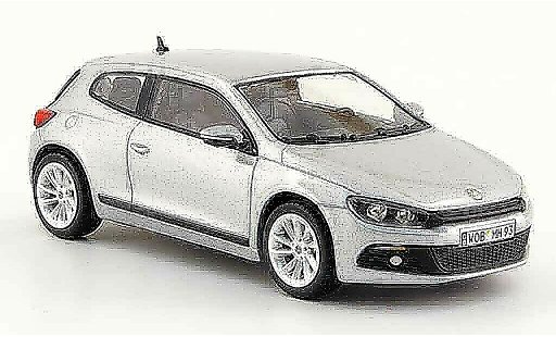 Volkswagen Scirocco Base 1/43 Norev 3 grau metallisee 2008 modellautos