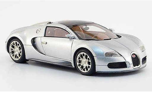 Bugatti Veyron coupe 1/43 Look Smart 16.4 grau metallisee 2008 modellautos