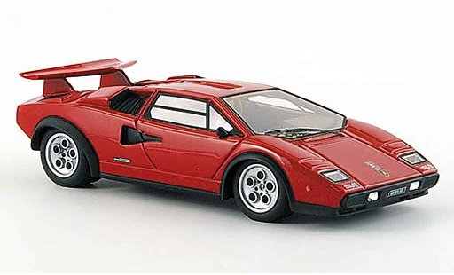 Lamborghini Countach LP 500 1/43 Look Smart s walter wolf rot mattschwarz modellautos