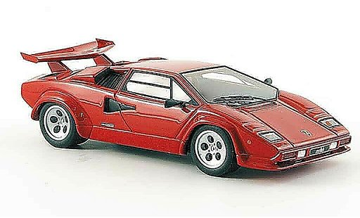 Lamborghini Countach LP 500 1/43 Look Smart s rot 1982 modellautos