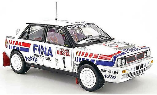 Lancia Delta HF Integrale 1/18 Sun Star 16v no.1 fina rallye san remo 1991 modellautos