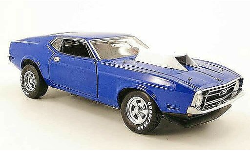 Ford Mustang Pro Stock 1/18 Sun Star blau modellautos