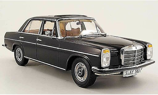 Mercedes Strich Base 1/18 Sun Star 8 (w 115) schwarz limousine 1968 modellautos