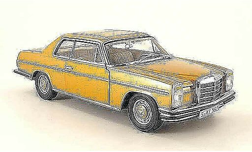Mercedes 280 1968 1/18 Sun Star 8 coupe or modellautos