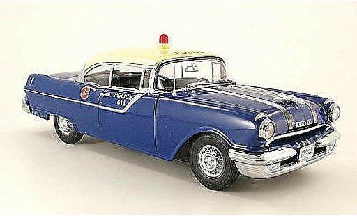 Pontiac Star Chief Hardtop 1/18 Sun Star hard top county of nassau n.y.polizei 1955 modellautos