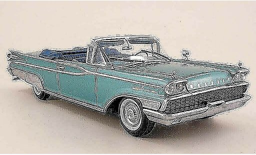 Mercury Parklane Convertible 1/18 Sun Star Cabrio t&Atilde;&frac14;rkis 1959 modellautos