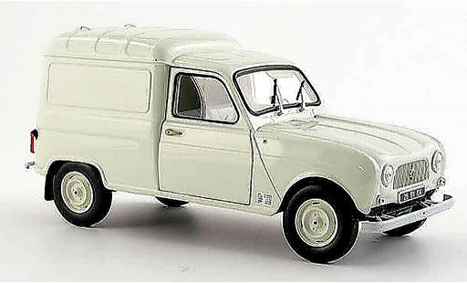 Renault 4 F4 1/18 Norev F creme weiss 1965 modellautos