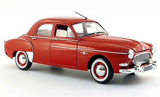 Renault Fregate Base 1/18 Solido rot 1959 modellautos