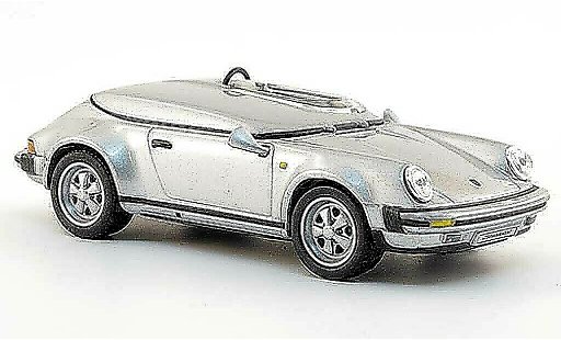 Porsche 911 Speedster 1/43 Solido Race Version grau 1987 modellautos