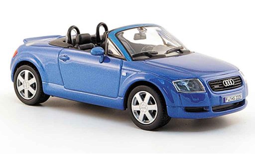 Audi TT roadster 1/43 Solido 8N blau 2004 modellautos