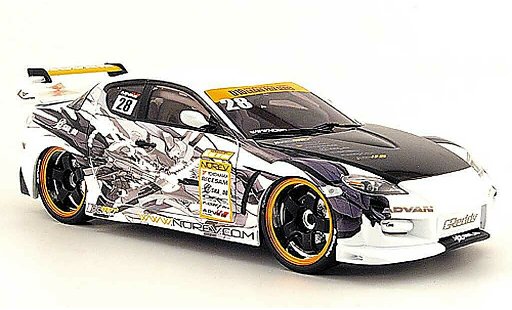 Mazda RX8 Base 1/18 Norev racing modellautos