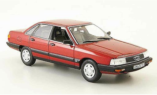 Audi 200 quattro berline 1/43 Norev rot 1987 modellautos