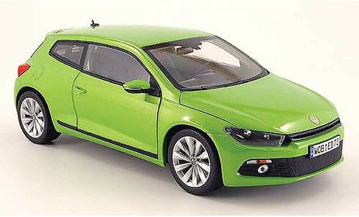 Volkswagen Scirocco Base 1/18 Norev iii 2.0 tsi gr&Atilde;&frac14;n 2008 modellautos