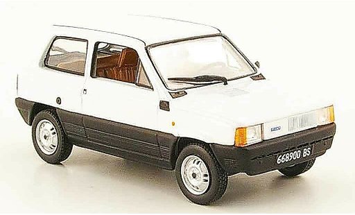 Fiat Panda Base 1/43 Norev weiss 1981 modellautos