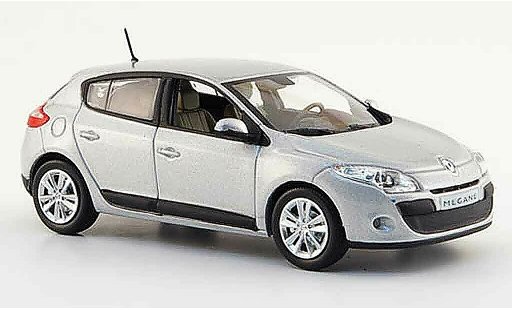 Renault Megane Base 1/43 Norev 5 turig grau 2009 modellautos