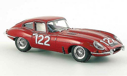 Jaguar E-Type 1963 1/43 Best E Coupe Targa Florio No.122 Ravetto/Baggio modellautos