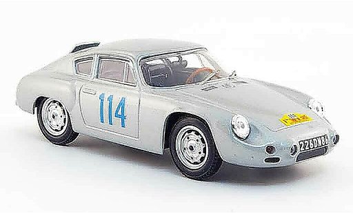 Porsche Abarth Base 1/43 Best No.114 Burchet Mairesse Tour de Corse 1960 modellautos