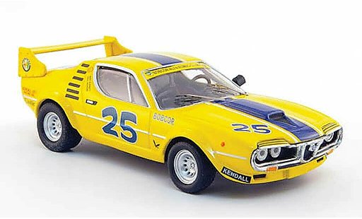 Alfa Romeo Montreal corsa 1/43 M4 No. 25 Everett/Nichter 6h Watkins Glen 1974 modellautos