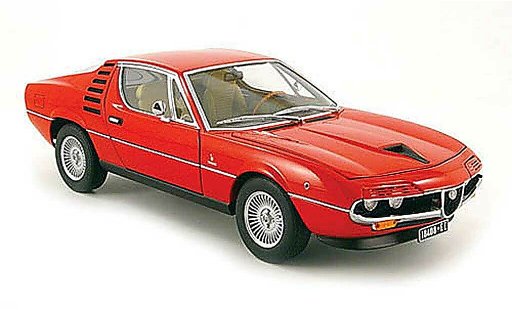 Alfa Romeo Montreal gt 1/18 Autoart rot 1970 modellautos