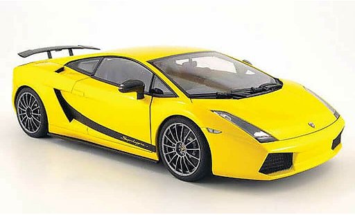 Lamborghini Gallardo Superleggera 1/18 Autoart gelb 2007 modellautos