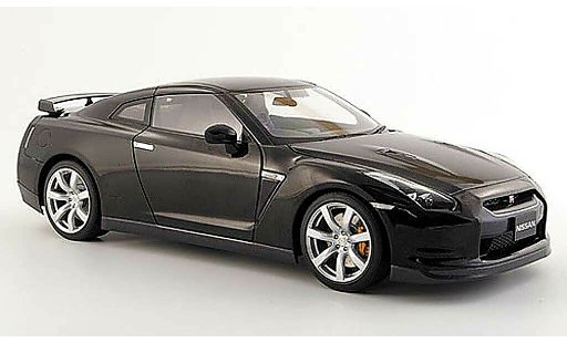 Nissan Skyline R35 1/18 Autoart gt-r schwarz 2008 modellautos