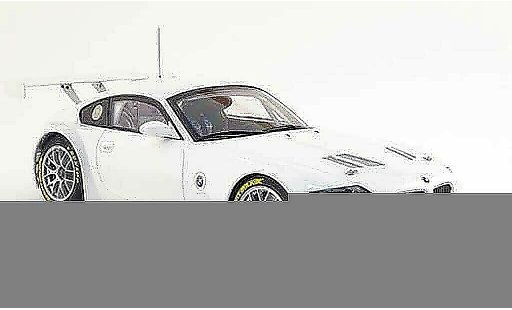 Bmw Z4 course 1/18 Autoart E85 race car coupe plain body weiss 2007 modellautos