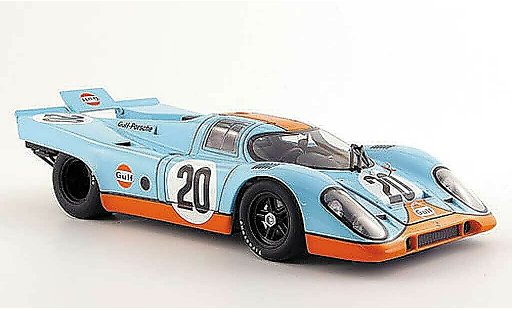 Porsche 917 1971 1/18 Autoart k no.20 gulf steve mcqueen 24h le mans modellautos
