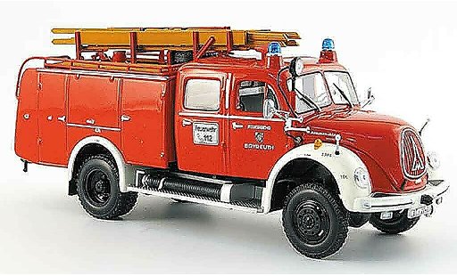 Magirus TLF 16 Merkur 1/43 Minichamps A pompier Bayreuth 1957 modellautos