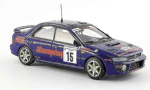 Subaru Impreza Base 1/43 Trofeu 4x4 no.15 dritter platz tour de corse 1996 modellautos