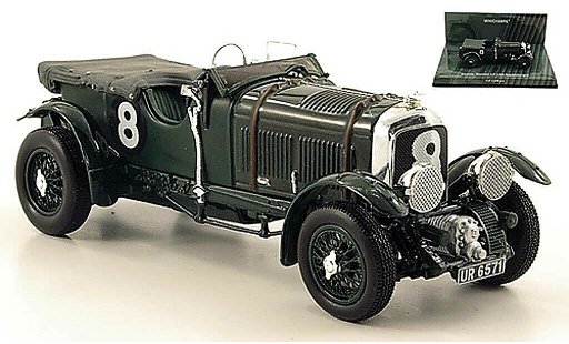 Bentley 4.5 course 1/43 Minichamps Blower Litre Supercharged No.8 24h Le Mans 1 modellautos