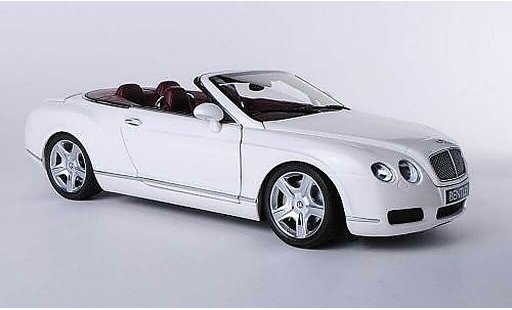 Bentley Continental GTC 1/18 Minichamps weiss 2006 modellautos