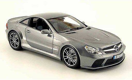 Mercedes B Black Series 1/18 Minichamps 65 amg (r230) grau 2008 modellautos